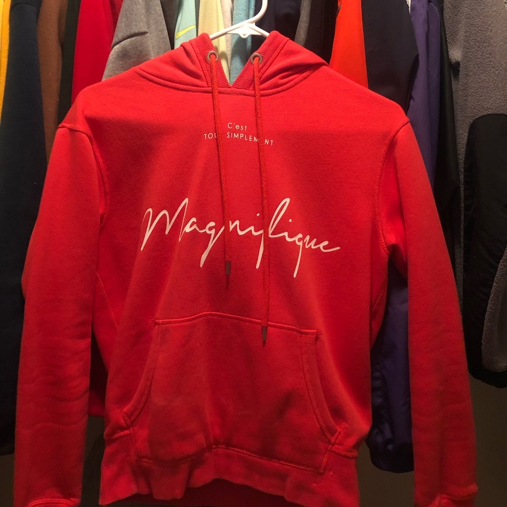 Red Orange Hoodie